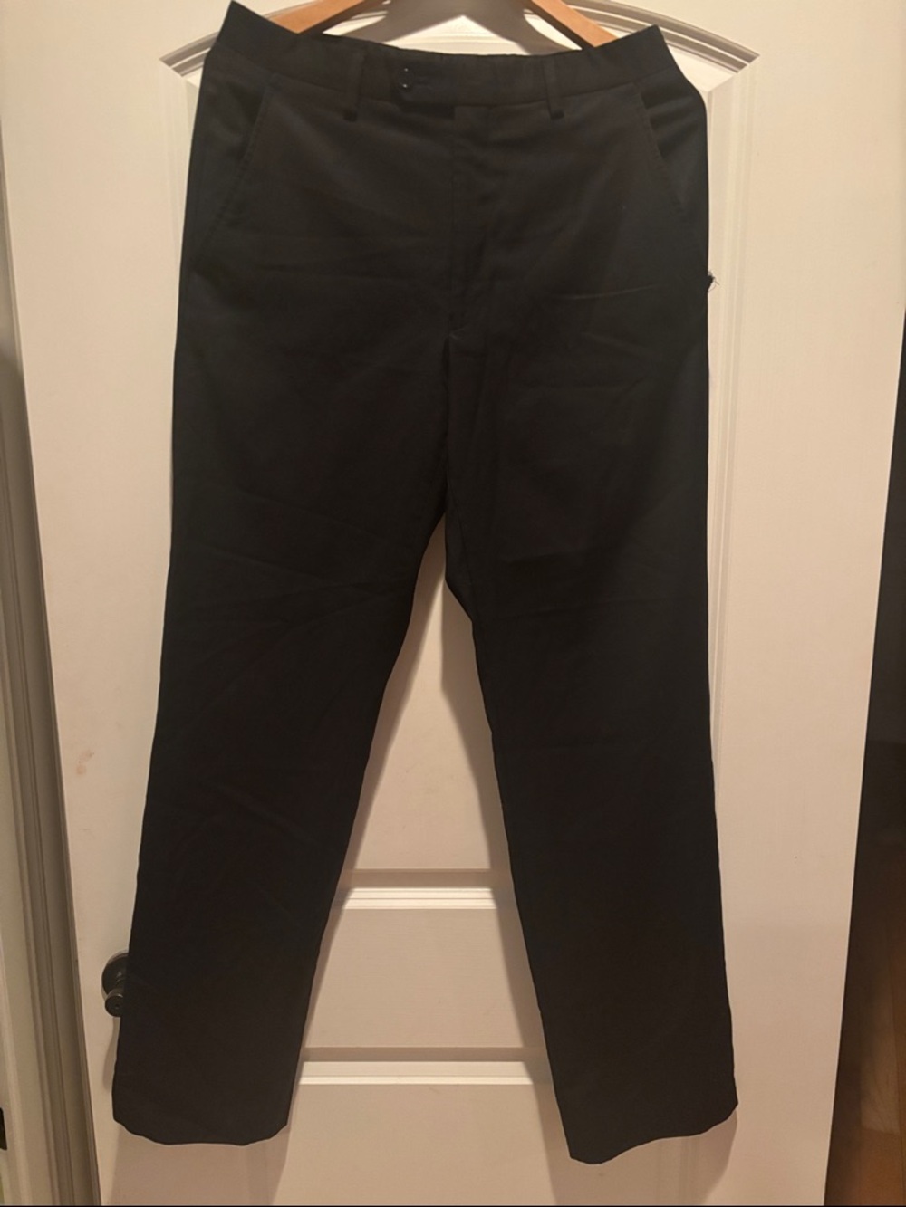 Alfani Men's Black Straight-Leg Dress Pants